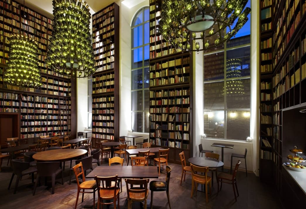 The Library at B2 Hotel Zurich
