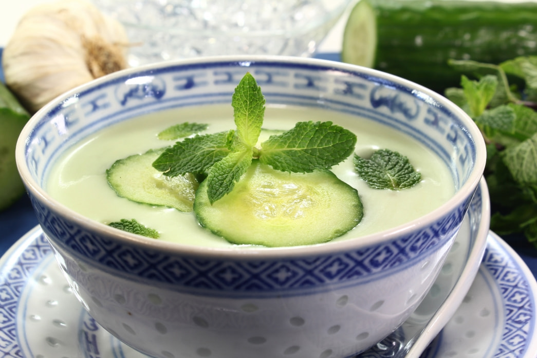 Cucumber soup