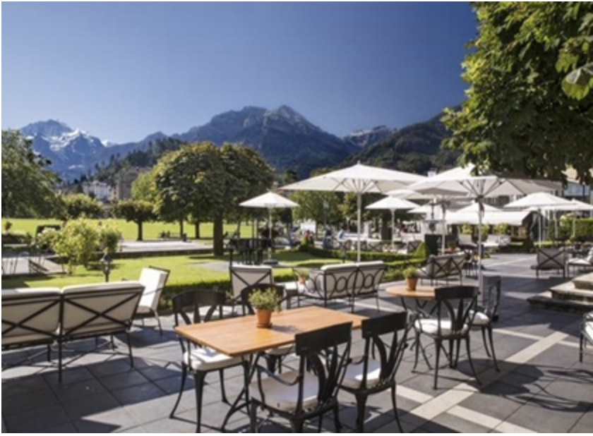 Victoria-Jungfrau Hotel, Interlaken, Switzerland