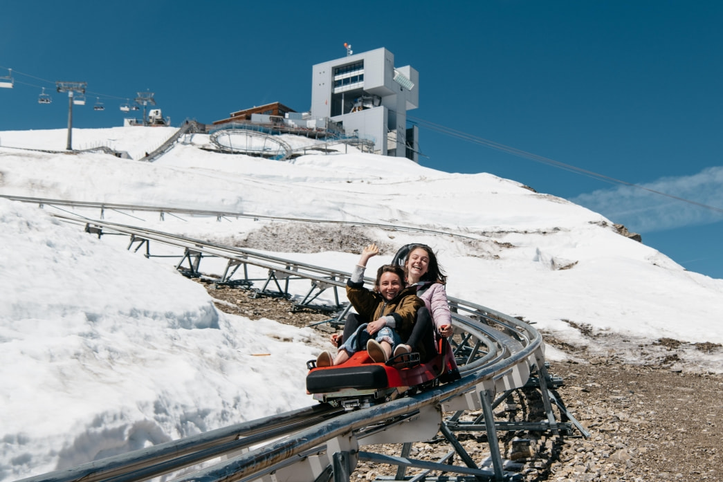 Glacier 3000 toboggan